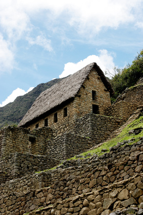 Altes Haus bei Machu Picchu Peru